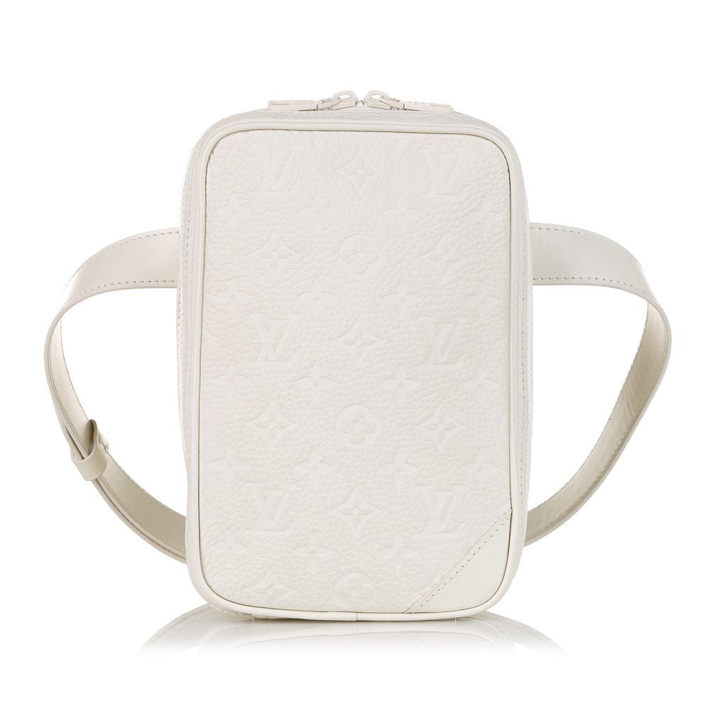 Pre-Loved Louis Vuitton Monogram Taurillon Utility Side
